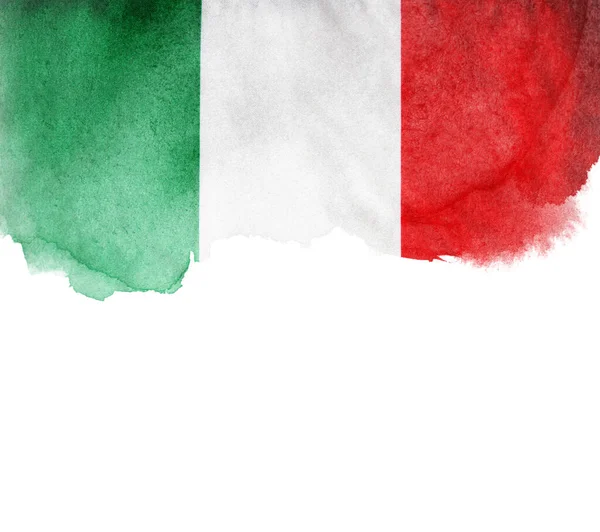 Grunge Bandeira Itália Fundo — Fotografia de Stock