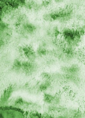 Suluboya olarak yeşil soyut arkaplan