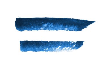 Suluboya tarzında mavi soyut arkaplan