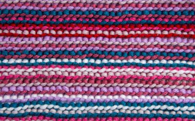 çok renkli örgü kumaş arkaplan dokusu