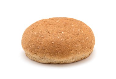 toptan ekmekler beyaz arkaplanda izole edilmiş