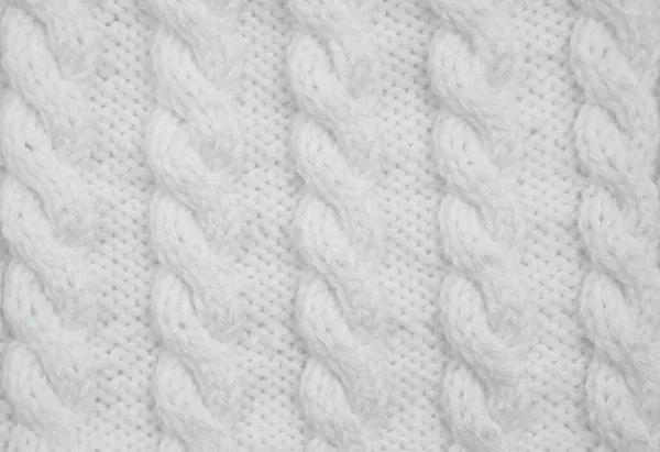 Knitted Fabric Background Texture — Stock Photo, Image