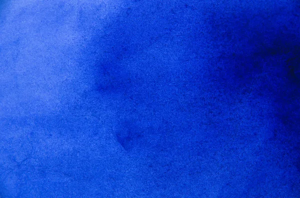 Fond Bleu Abstrait Dans Style Aquarelle — Photo