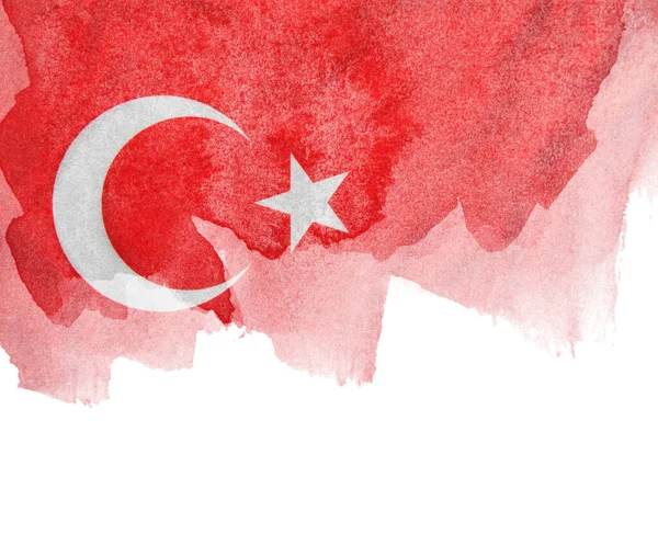 Bandiera Della Turchia Sfondo — Foto Stock