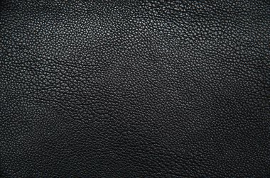 Siyah deri arkaplan dokusu