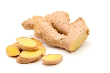 Beyaz arkaplanda kızıl