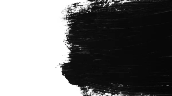 水彩画の黒抽象的背景 — ストック写真