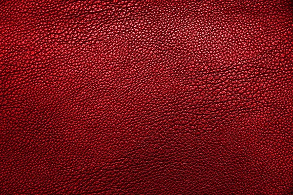 Textura Fondo Cuero Rojo —  Fotos de Stock