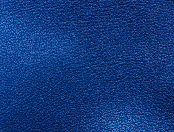 Blauwe Abstracte Lederen Achtergrond Textuur — Stockfoto