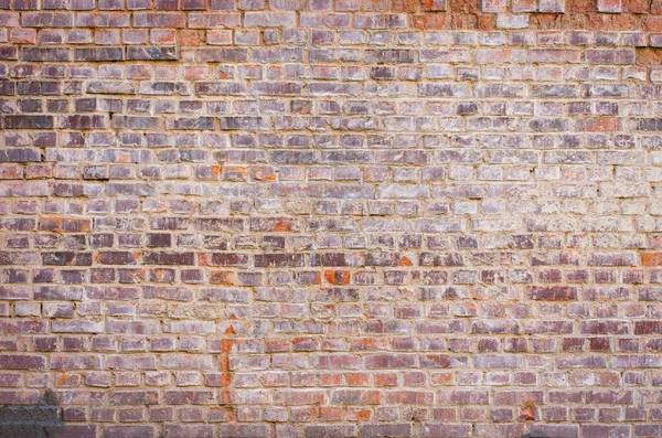 Oude Bakstenen Muur Achtergrond Textuur — Stockfoto