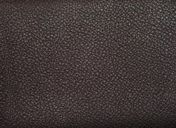 Schwarzes Leder Hintergrund Textur — Stockfoto