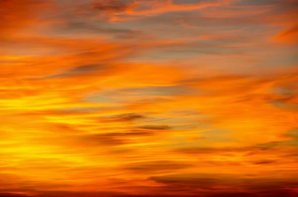 Vivid Sky Illuminated Sunset — Stock Photo, Image