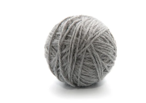 Ball Yarn White Background — Stock Photo, Image