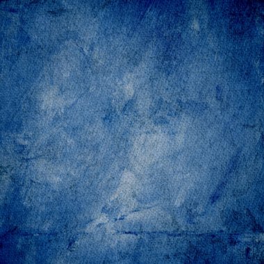 Metin için alanı olan Grunge mavi arkaplan
