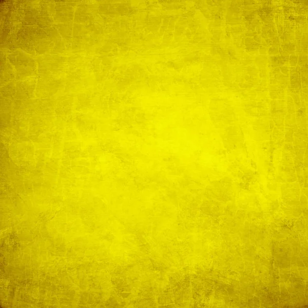 Желтая Гранж Стена Текстурного Фона — стоковое фото