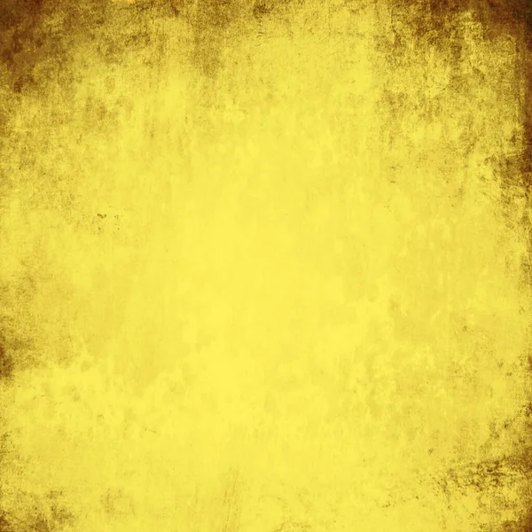 Mur Grunge Jaune Pour Fond Texture — Photo