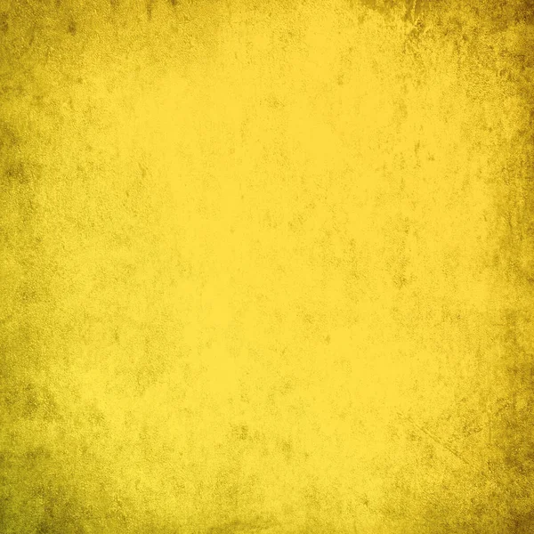 Mur Grunge Jaune Pour Fond Texture — Photo