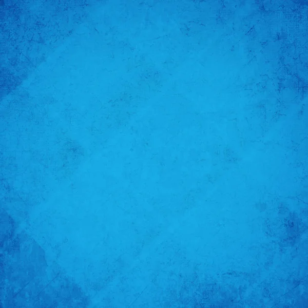 Grunge Blue Wall Background Texture — 图库照片