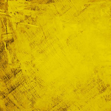 Sarı Grunge Arkaplan Dokusu