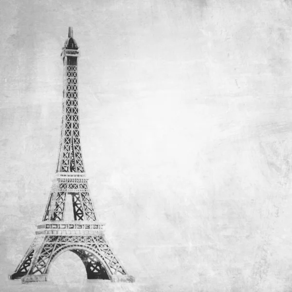 Torre Eiffel Sfondo Grunge — Foto Stock