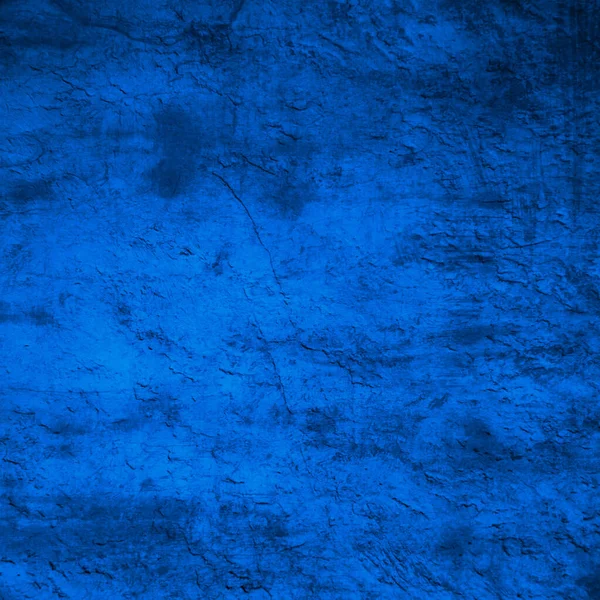 Grunge Fond Mur Bleu Texture — Photo
