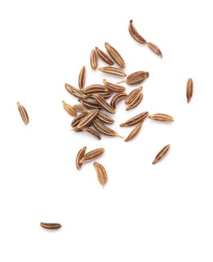 Caraway beyaz arkaplanda izole edildi.