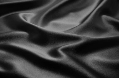 Doku siyah saten, ipek arkaplan