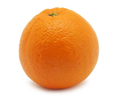 Beyaz üzerine izole edilmiş portakal meyvesi