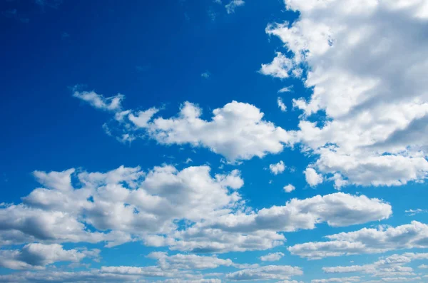 Nuvens Brancas Céu Azul — Fotografia de Stock