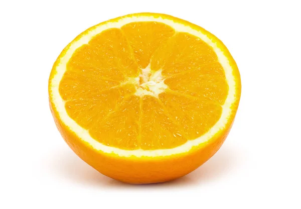 Fruto Naranja Aislado Sobre Fondo Blanco — Foto de Stock