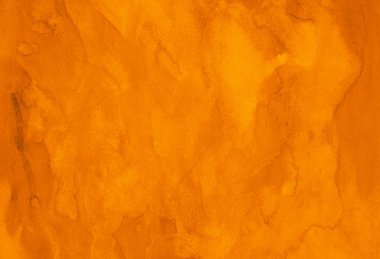 Suluboya tarzında soyut turuncu arkaplan