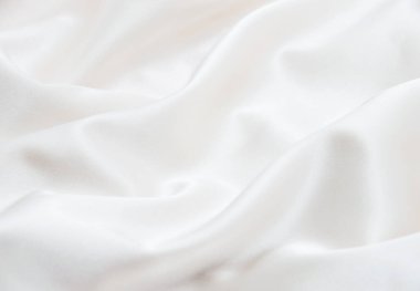 arkaplan olarak beyaz saten kumaş