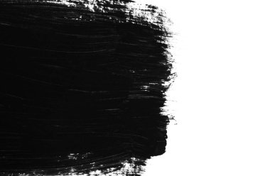 Suluboya ile siyah soyut arkaplan