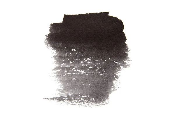 Fond Abstrait Noir Aquarelle — Photo