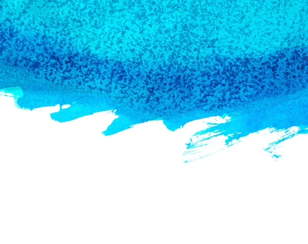 Fondo Abstracto Azul Estilo Acuarela — Foto de Stock