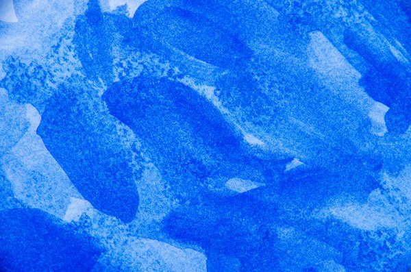 Abstraktní Modré Pozadí Stylu Akvarelu — Stock fotografie