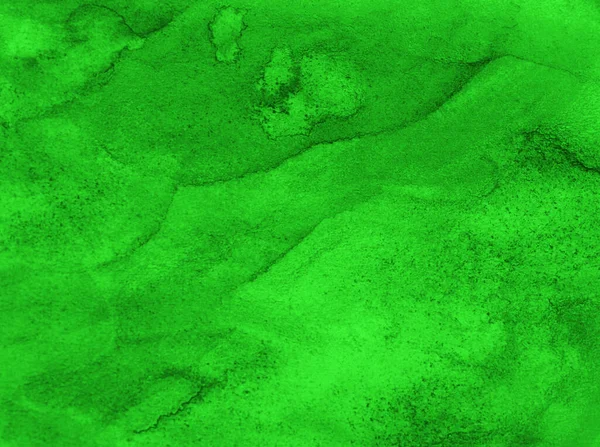 Fundo Abstrato Verde Aquarela — Fotografia de Stock