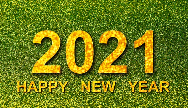 Luxury 2021 Happy New Year elegant design