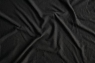 Siyah ipek pamuk dokusu, siyah kumaş arkaplan