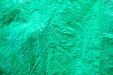 yeşil plastik torba dokusu arkaplanı