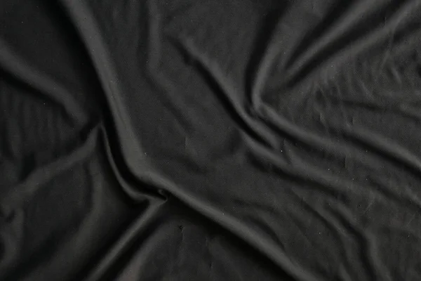 black silk cotton texture, black fabric background