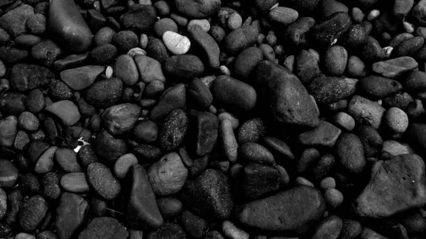 Черный Камешек Фона — стоковое фото