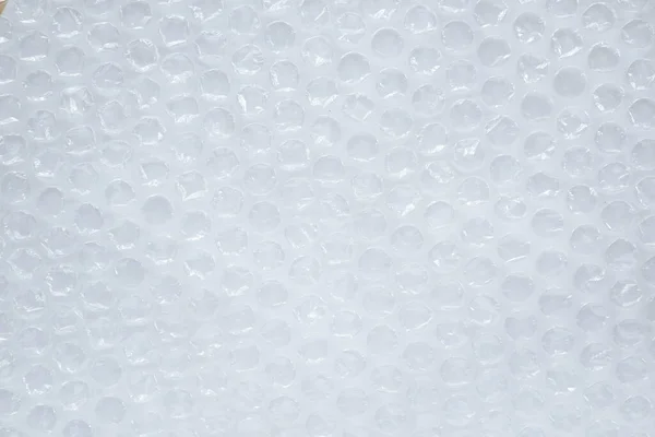 Chiudere Merci Protezione Contro Bolle Aria Ordito Plastica Imballaggio Industriale — Foto Stock