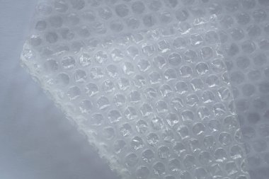 Hava kabarcığı koruma malzemelerini kapatın. Plastik warp Endüstriyel Paketleme