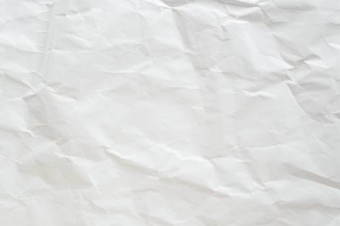 Buruşmuş beyaz kağıt arka plan. dizüstü bilgisayar harfi dokusu