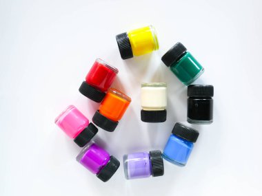 Poster rengi şişe arkaplanı, pastel renkler