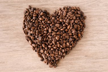 Taze organik kahve, yiyecek içecek, konsept kahve arka planı.