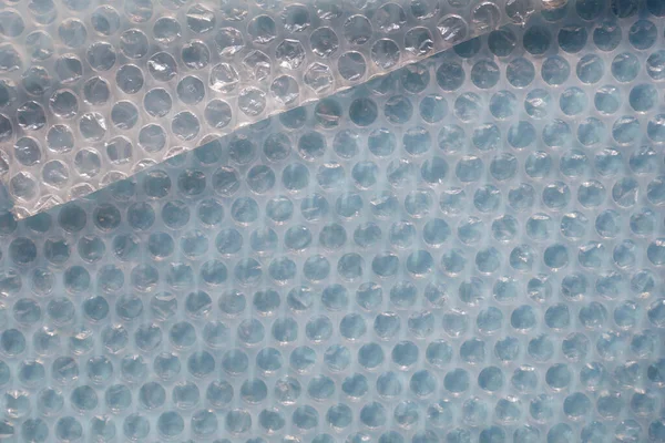 Закрыть Воздушный Пузырь Защиты Искривления Товаров Промышленная Упаковка — стоковое фото