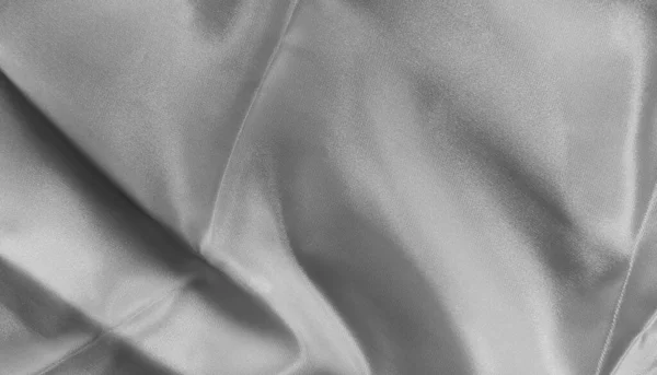 グレーの絹の綿の質感の背景 — ストック写真