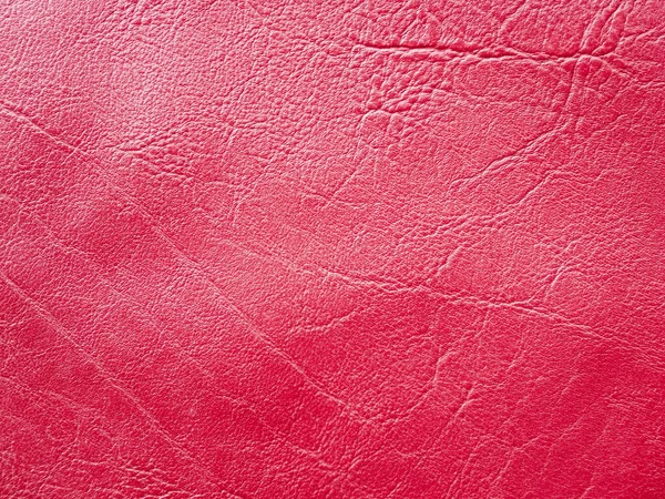 Czerwona Sztuczna Skóra Dla Tekstury Tła — Zdjęcie stockowe